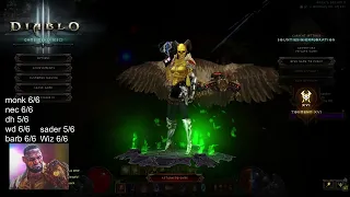 Diablo3 Season 30 LOD rapid fire Demon Hunter 150 Rank 1 world