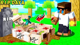 Who Killed Daya in Minecraft ..😭😭