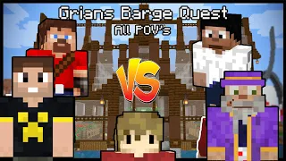 Grian's Barge Quest! All POV's | Hermitcraft season 7