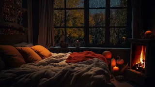 Autumn Rain Sounds for Instant Relaxation & Sleep Well | Study, Relax, Reduce Stress with Rain