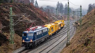 Bundeswehr Militärtransport, Bügelfalte 110 350, BR 111, SETG, Raildox uvm. auf der Frankenwaldbahn