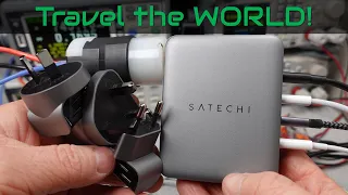 Satechi 145W USB-C Travel Charger ST-W145GTH Review and Test