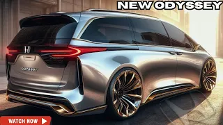 2025 Honda Odyssey Redesign Official Reveal - FIRST LOOK!