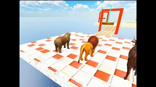 Choose the Right Animal Crossing Fountain with Gorilla Elephant Cow Mammoth