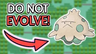 Don’t Evolve these Pokémon yet! - Ruby/Sapphire/Emerald Edition