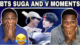 Bestfriends React To BTS SUGA & V Collection!