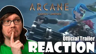 ARCANE Official Trailer! Netflix! League of Legends Animated Series!