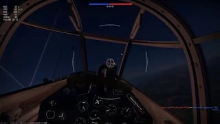 Ju 87 G2 War Thunder  sim battle at night