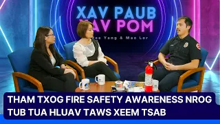 3HMONGTV | XPXP - Tham txog fire safety awareness nrog tub tua hluav taws, Xeem Tsab. ep3-01182024.