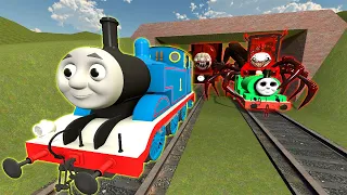 Thomas The Train Family Was Chased By Choo Choo Charles  in Garry's Mod