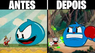 COMO ERAM AS PRIMEIRAS VERSÕES DO CUPHEAD