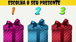 ESCOLHA SEU PRESENTE E APROVEITE! 🎁 CHOOSE YOUR GIFT AND ENJOY 🎁 ELIGE UN REGALO 🎁 #003