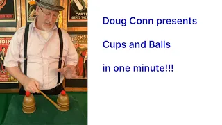 Cups and Balls Magic Trick in less than one minute!