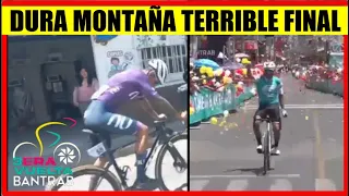 RESUMEN 2 ETAPA VUELTA BANTRAB 2024 SE LE CRUZA AFICIONADO y COLOMBIANO PIERDE ETAPA