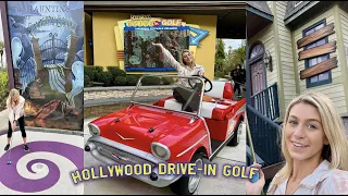 This is Underrated at Universal Studios Orlando | Hollywood Drive In Mini Golf