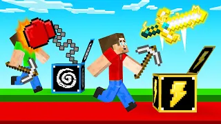 Minecraft 1v1 ELEMENTAL Lucky Block Race! (vs Best Friend)