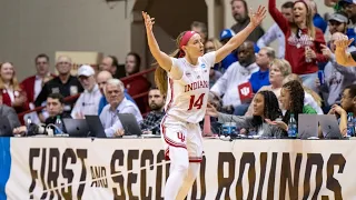 Indiana beats Fairfield to advance in NCAA women's tournament