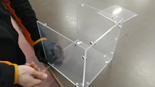 Come assemblare una teca in plexiglass su misura acquistata su Shop.laseridea.com