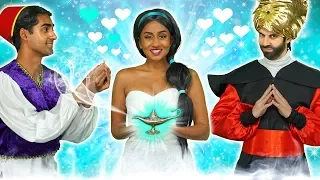 WILL JASMINE GET MARRIED TO ALADDIN OR JAFAR? Totally TV parody 2019