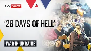 Ukraine War: Captive villagers seek justice after ‘28 days of hell’