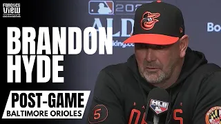 Brandon Hyde Reacts to Baltimore Orioles Being Swept by Texas Rangers & Baltimore Orioles Future