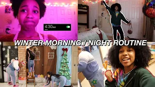 5 AM SCHOOL MORNING / NIGHT ROUTINE | Vlogmas Day 7