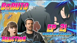 Sasuke and Sarada - Boruto Episode 21 Reaction