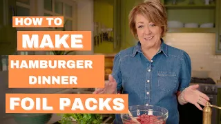 How To Make The BEST Hamburger Dinner Foil Packs