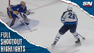 Winnipeg Jets at Buffalo Sabres | FULL Shootout Highlights