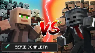 😱 ESSE ALDEÃO ENFRENTOU O GROXMC 😱 (SÉRIE COMPLETA) DUBLADO | MINECRAFT