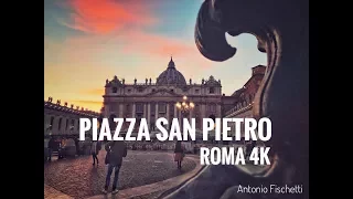 Piazza San Pietro Roma 4K