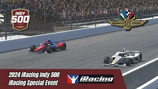 2024 iRacing INDYCAR Series Indy 500 at Indianapolis Motor Speedway