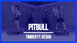 #TBT Pitbull - Timber ft. Ke$ha | Coreografia Free Jump | #borapular