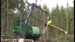 Rekordförsöket - Johan Nordh kör John Deere 1470D