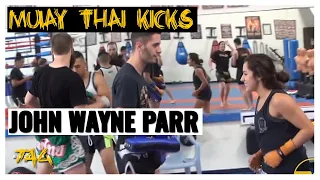 Muay Thai Kicks: 30 Kicks in 15 Seconds with John Wayne Parr