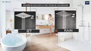 Sistem de duș incastrat Grohe Grohtherm SmartControl Rainshower SmartActive 310 Cube