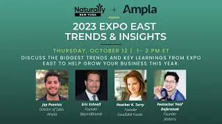 2023 Expo East Trends & Insights presented by Ampla