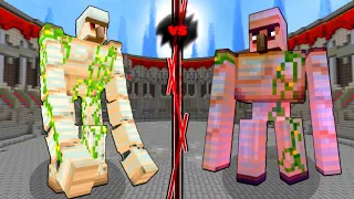 Mutant Iron Golem vs Enchanted Iron Golem [best of 3] Who will win?