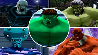 The Hulk - All Boss Fights & Ending (4K 60FPS)