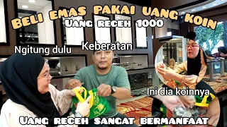 BELI PERHIASAN  PAKAI UANG KOIN