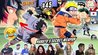 😂 Naruto Vs Kiba💨 | "Uzumaki Barrage"🔥 | Reaction Mashup [Naruto 45] ナルト