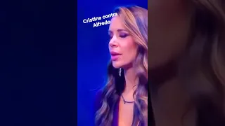 Cristina dejó sin palabras a Alfredo #lacasadelosfamososenvivo #lcdlf #alfredoadame