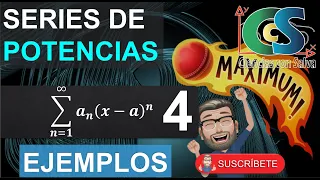 Matemáticas. Series de potencias 4. Ejemplos.