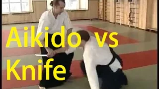 Defense against a knife attack - Aikido against knife