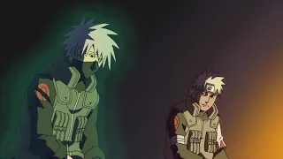 Kakashi revive con el Rinne Tensei - Kakashi se despide de su Padre