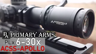 Primary Arms 6-30x56 Apollo : Next-gen 6.5 Creedmoor Upgrade