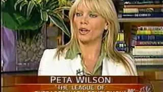 Peta Wilson - Today Show - 2003