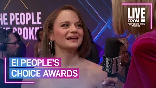 Joey King's Advice to Young Aspiring Actors Watching E! | E! People’s Choice Awards