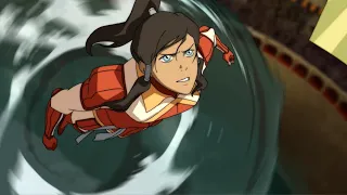 Korra - All Waterbending and Icebending Scenes (Book 1)