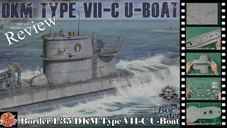 Border 1/35 DKM Type VII-C U-Boat Review